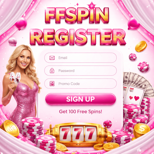 FFSPIN secure login interface for the casino platform with instant entry to slots and live dealer games